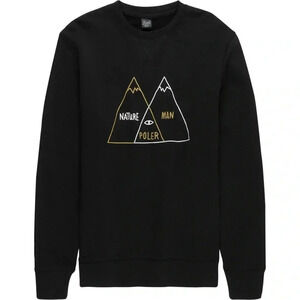 NWOT Poler Venn Diagram Crew Sweatshirt